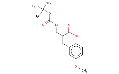 2-(TERT-BUTOXYCARBONYLAMINO-METHYL)-3-(3-METHOXY-PHENYL)-PROPIONIC ACID